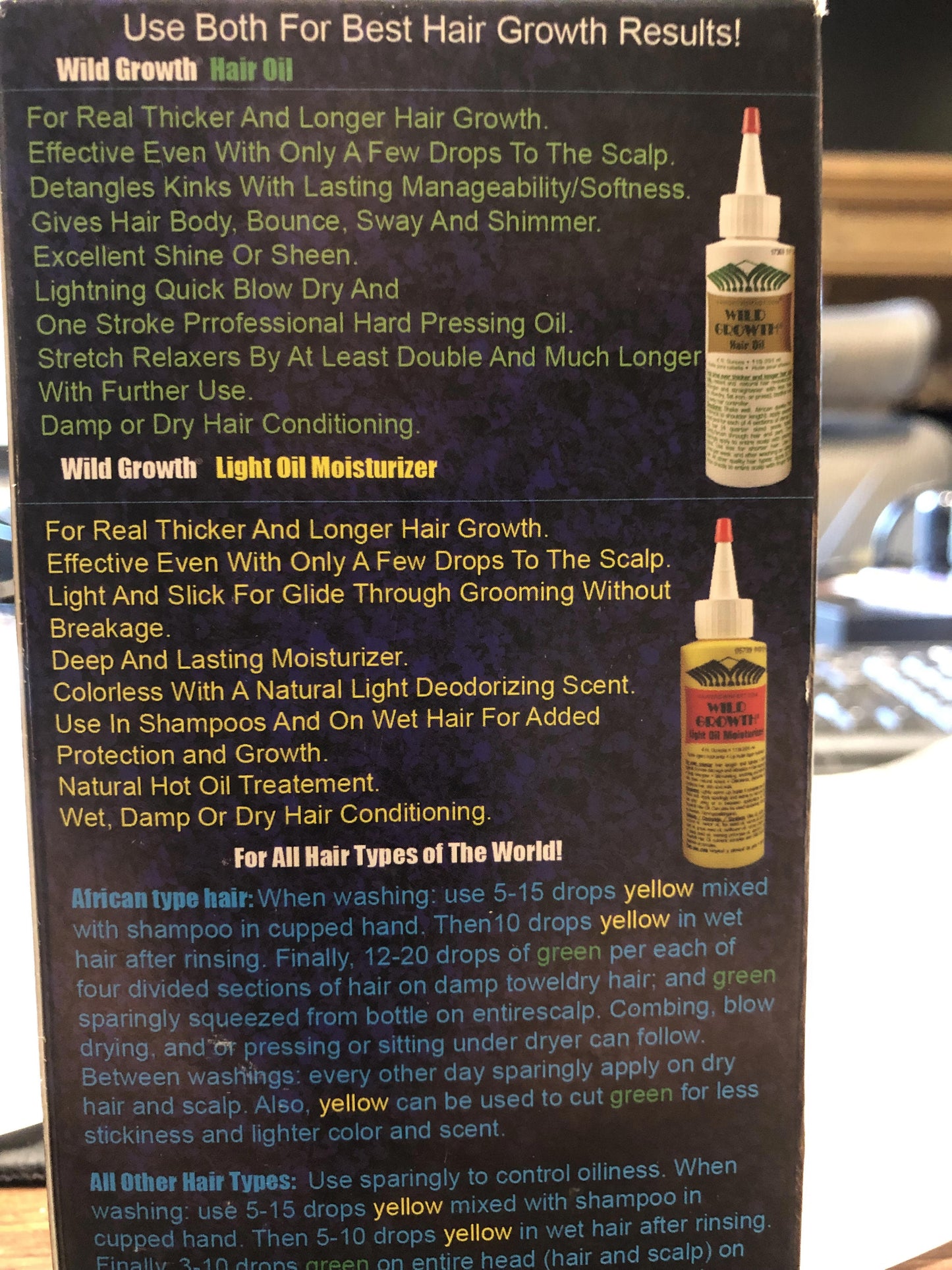 Wild Growth® Complete Hair Growth System Dual Pack